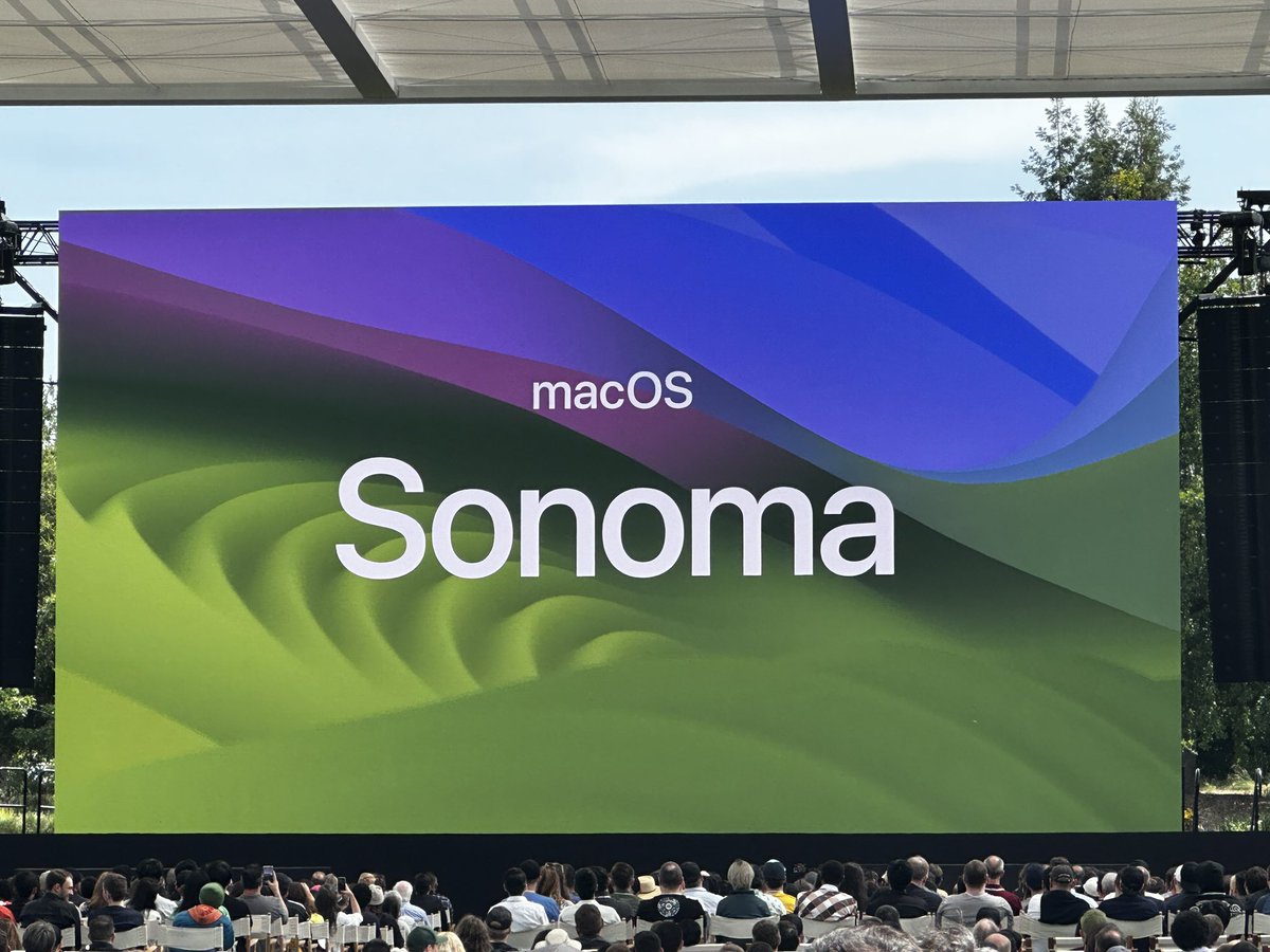 Next up: MacOS Sonoma