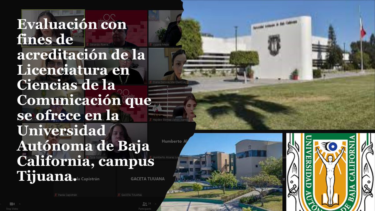 Del 31 de mayo al 2 de junio de 2023, ACCECISO llevó a cabo las entrevistas de evaluación con fines de acreditación de la Licenciatura en Ciencias de la Comunicación que se ofrece en la Universidad Autónoma de Baja California, campus Tijuana.
