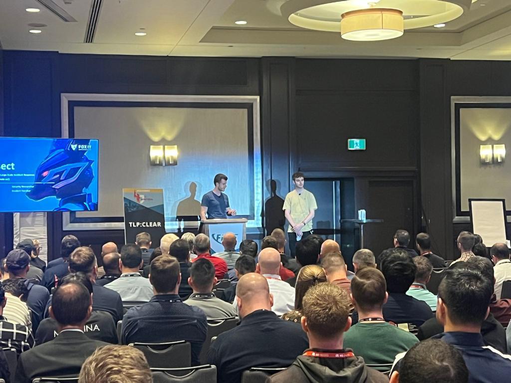 Today our colleagues <a href="/Schamperr/">Erik</a> and Willem Zeeman took the stage at the FIRST Conference in Montreal and spoke about Dissect: the solution to large scale Incident Response (and why APT's hate us)!

You can try Dissect in your browser now: try.dissect.tools