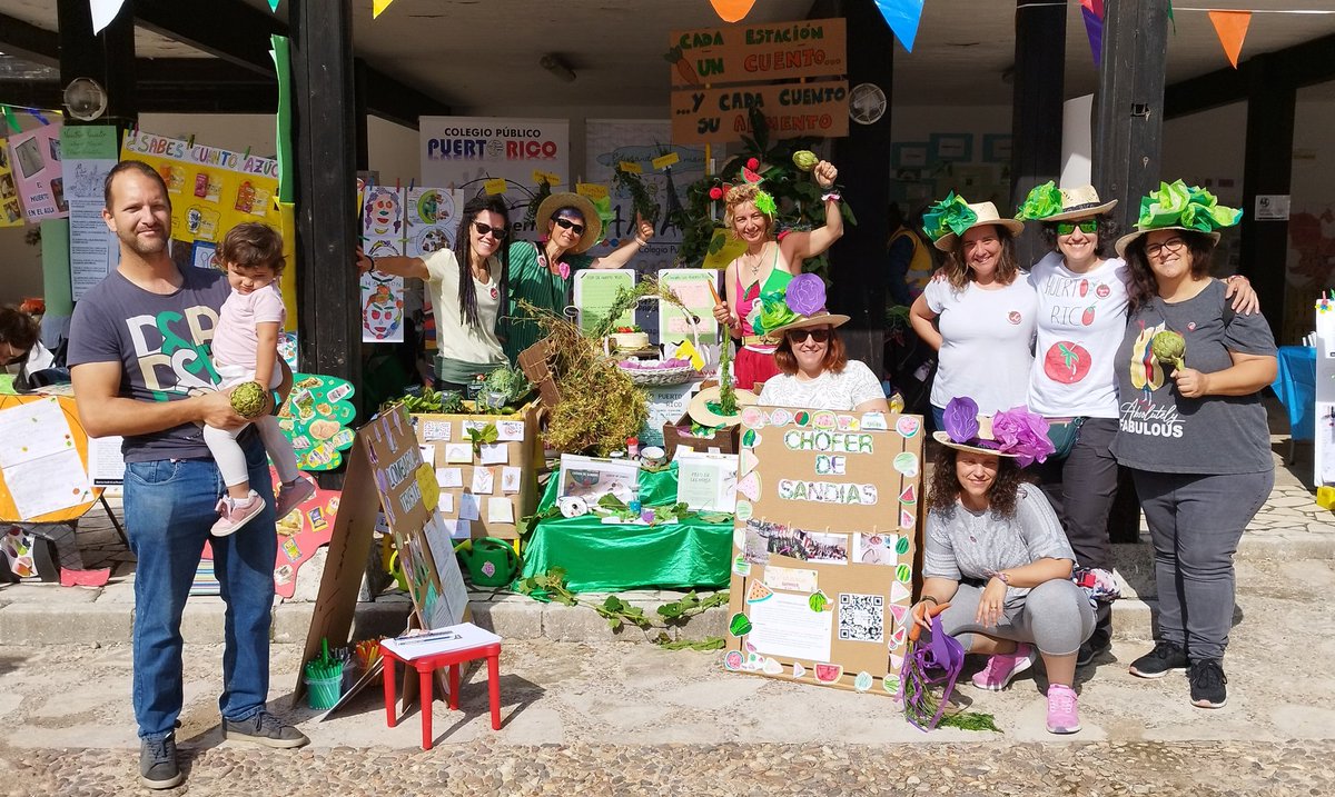 El <a href="/CeipPuertoRico/">CEIP PUERTO RICO</a> volvió a darlo todo en la Fiesta de los Huertos Escolares Sostenibles del Ayuntamiento de <a href="/MADRID/">Ayuntamiento Madrid</a> 🍅🥒🍎🫛🥕. Enhorabuena a todos los coles participantes y a las profesoras y familias que hicieron posible esta estupenda experiencia. ♻️