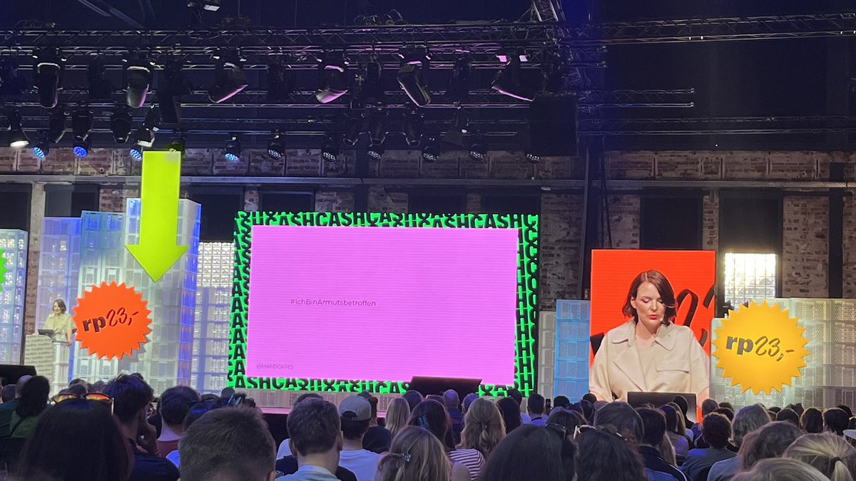 Toller Tag auf der Re:publica, crazy plot twist in AT - aber die beste Keynote war von <a href="/Mareicares/">Mareice Kaiser</a>, danke! #rp23