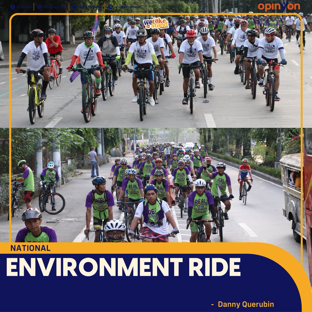OpinYonNews's tweet photo. ENVIRONMENT RIDE
Photo by Danny Querubin
Read more
https://t.co/k27it6IZQ7
#Environment #Ride #EnvironmentRide https://t.co/CdtPiI1DIQ