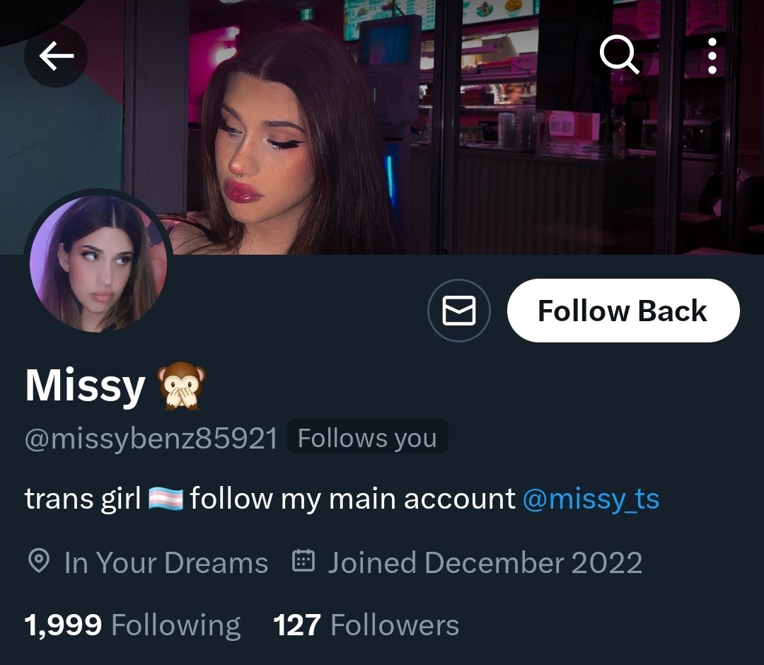 Femboy Baybee 18k on Twitter "Anyone else keep getting Missy_ts bot