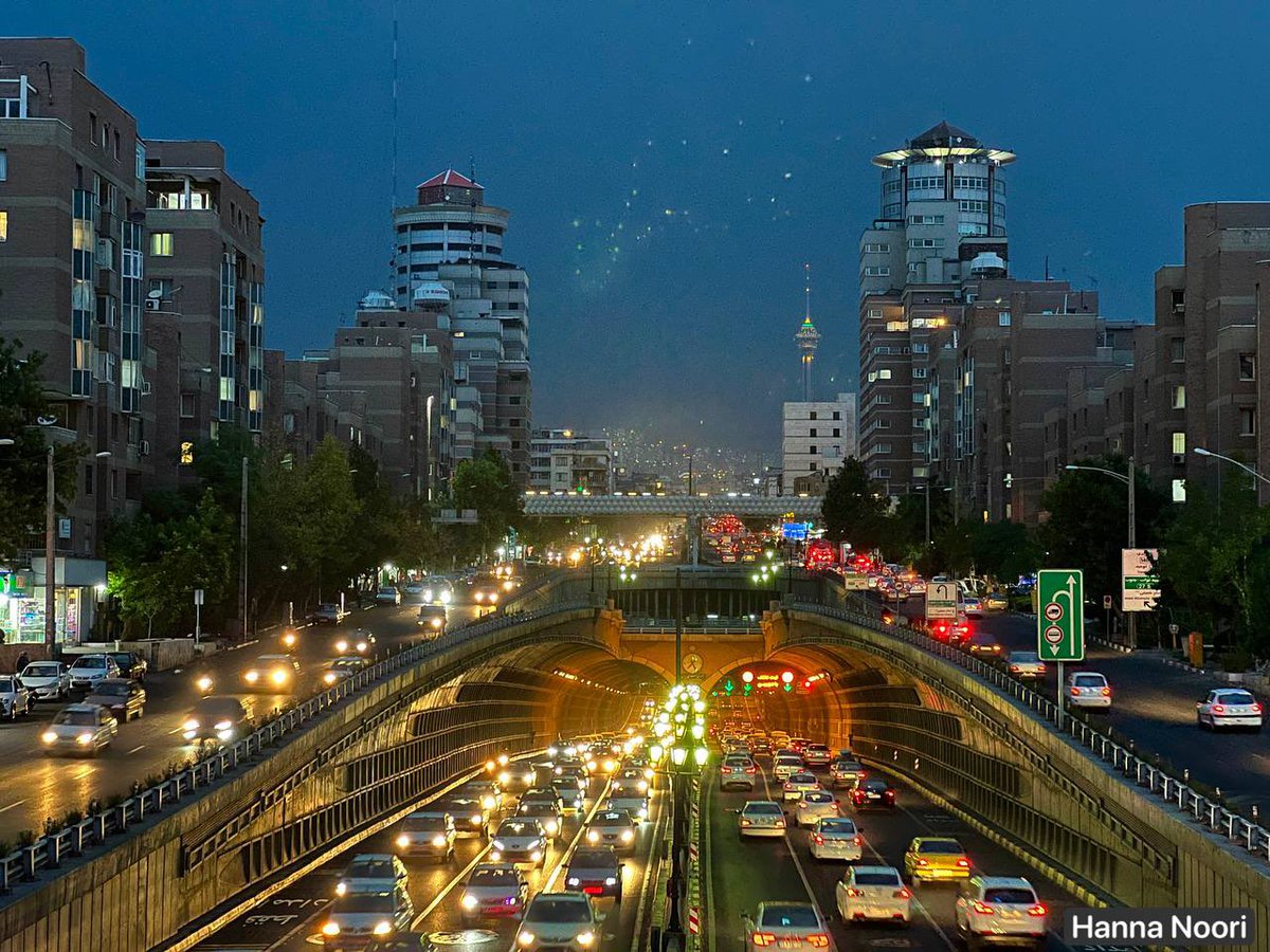HannaNoori's tweet image. Tohid tunnel, an urban underground structure in #Tehran, #Iran, was constructed in 2009 and is the third longest city tunnel in the Middle East.
cloudy and windy weather this evening on June 5th 2023