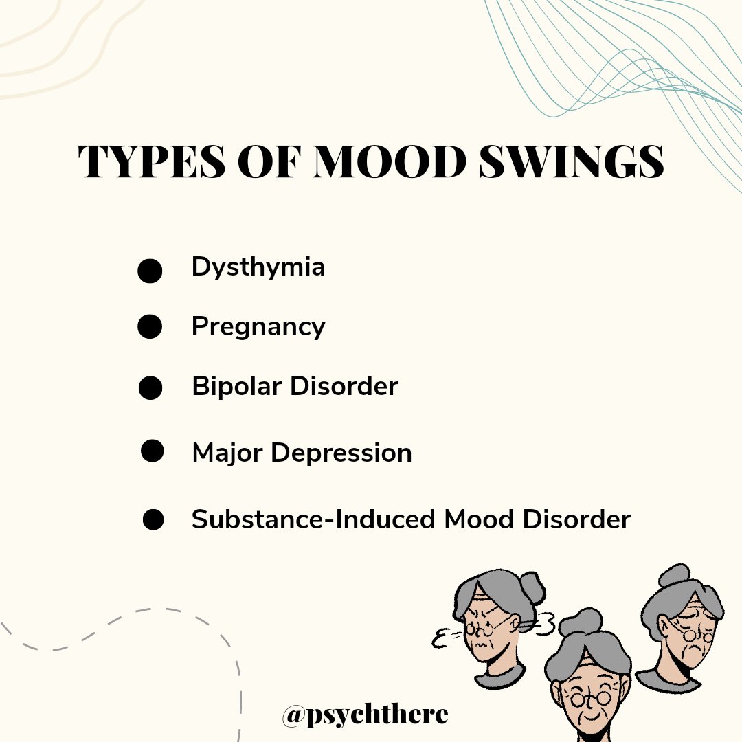 PsychThere's tweet photo. Mood Swing is a sudden shift in a person's emotional state. It tends to feel moreintense than the common mood change and can often last for a longer period of time.

To know more follow @psychthere.

#HollyWilloughby #FreeSenegal #counteroffensive #BuildJakapan #psychthere https://t.co/ssq6q0eaqV