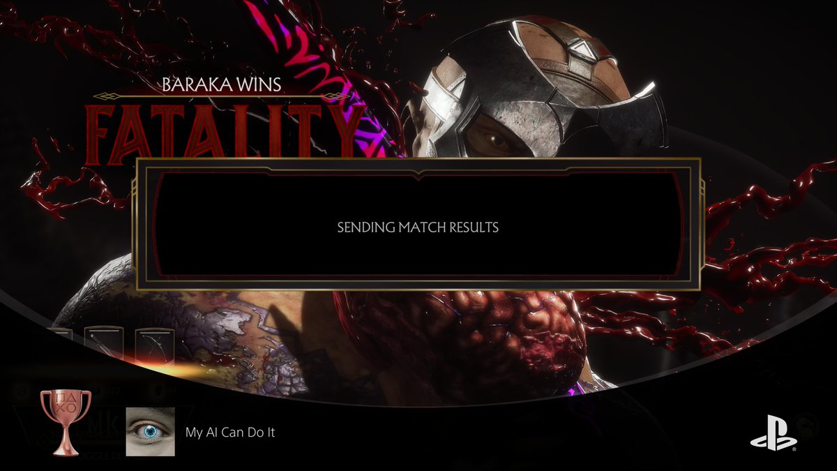 Mortal Kombat 11
My AI Can Do It (BRONZE)
#PlayStationTrophy #PS5Share, #MortalKombat11