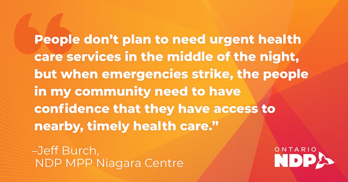 MPP Burch fights back against overnight closures at Port Colborne Urgent Care Centre

From: @JeffBurch_ 
#onpoli

ontariondp.ca/news/mpp-burch…