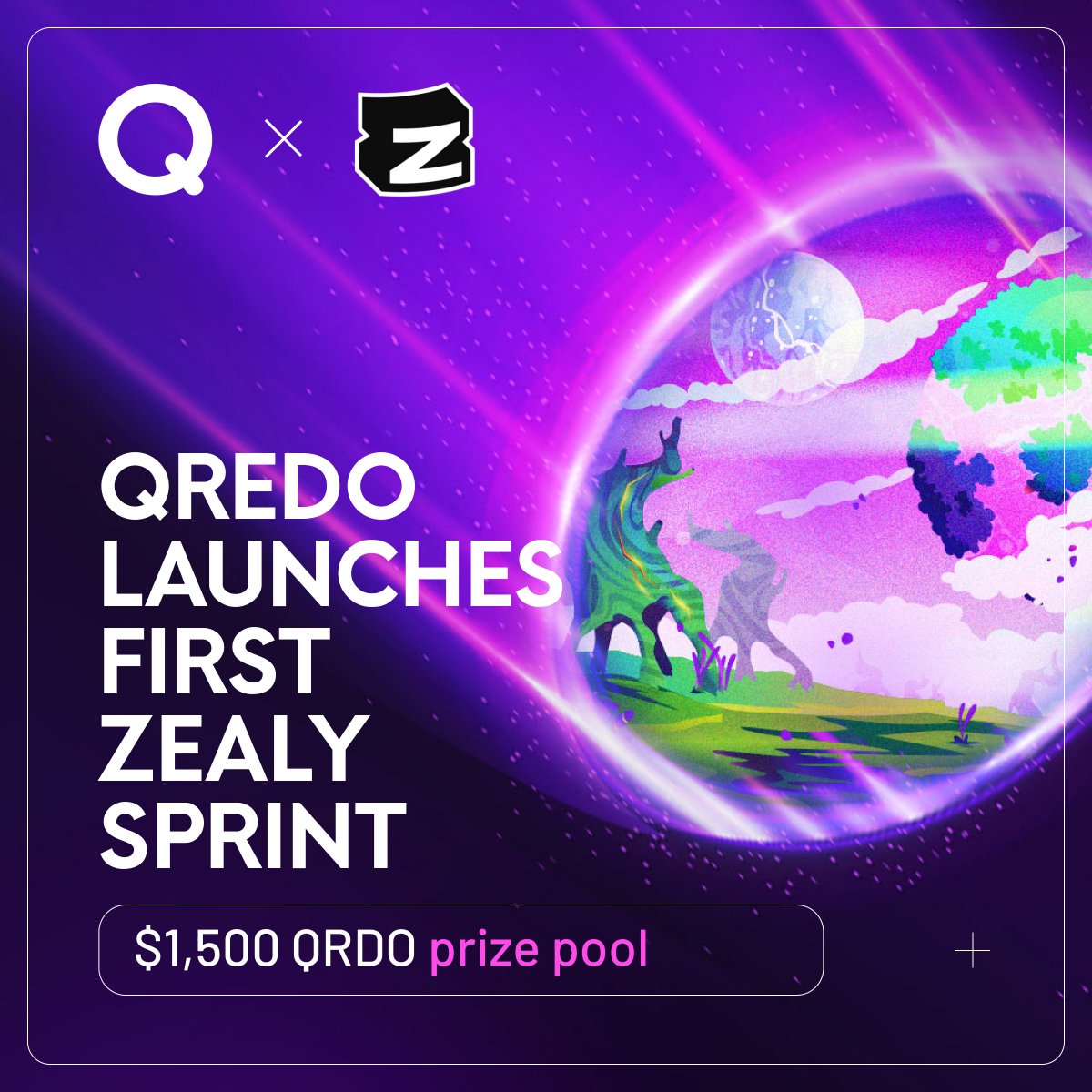 OpenCustody's tweet photo. Conquer Qredo's First Zealy Sprint for a Chance to Win🚀

Join the Qredo community on Zealy, complete tasks, and climb the leaderboard to claim your share of a QRDO prize pool of $1,500.

Learn more and get started now!👇
https://t.co/ux8MWt1Obk https://t.co/ouKciIxRRR
