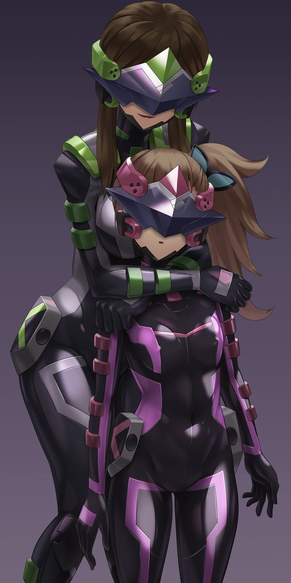 「ジャイロゼッターからイレイザークイーンと稲葉りんね(イレイザークイーン衣装) ぴ」|くりおねのイラスト