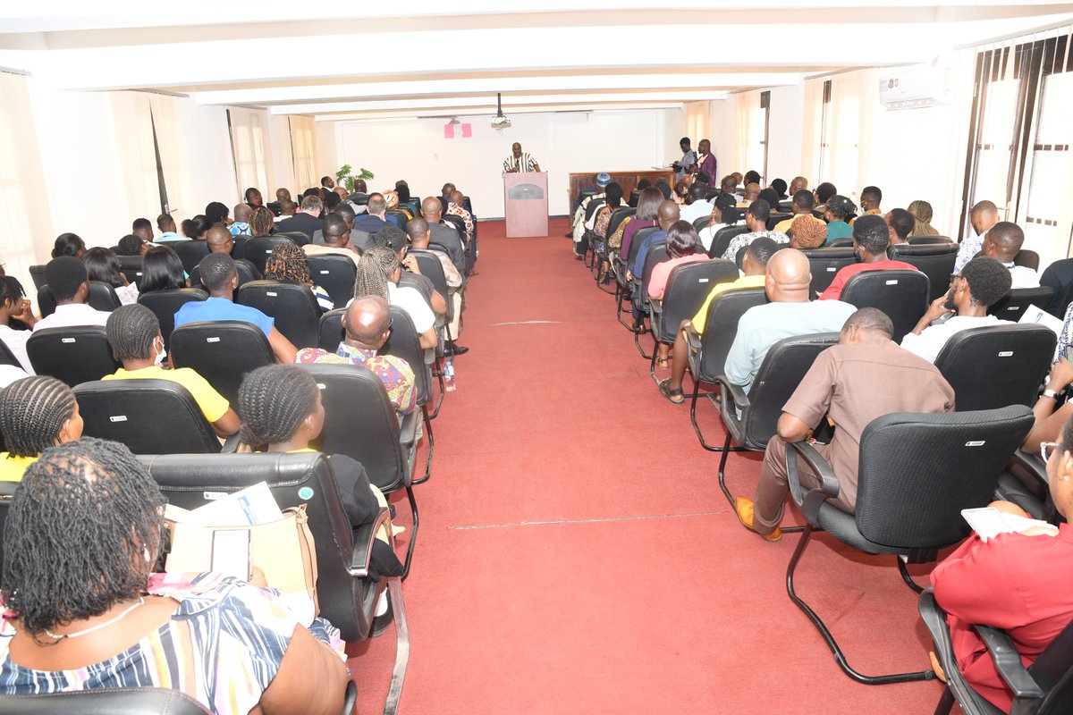 WACCBIP_UG's tweet photo. Young people, don't feel sorry for yourself, if you're in a difficult situation, come together and think about what you can do together about it.- Prof @gordon_awandare, as he recounted how he received help from varying people who have contributed to the success we see today. https://t.co/lZH1OEXUU3
