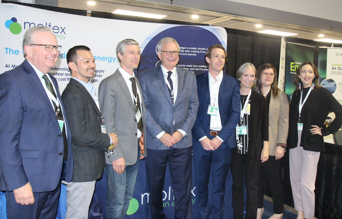 Government of NB on Twitter delegates attending the CanNuclearSoc annual conference