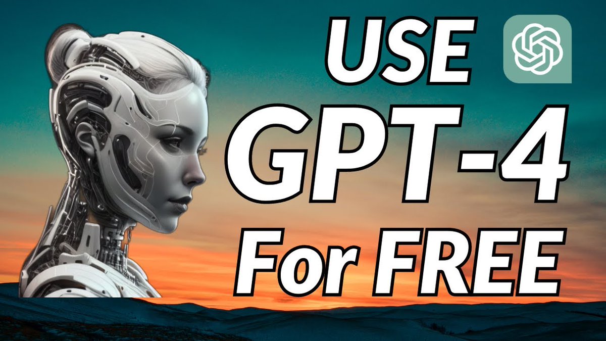 How to use gpt-4 for FREE!

Tutorial: offermatic.ju.mp

#ChatGPT #OpenAI #GPT4 #GoogleBard #ArtificialIntelligence #jasper #aipowered