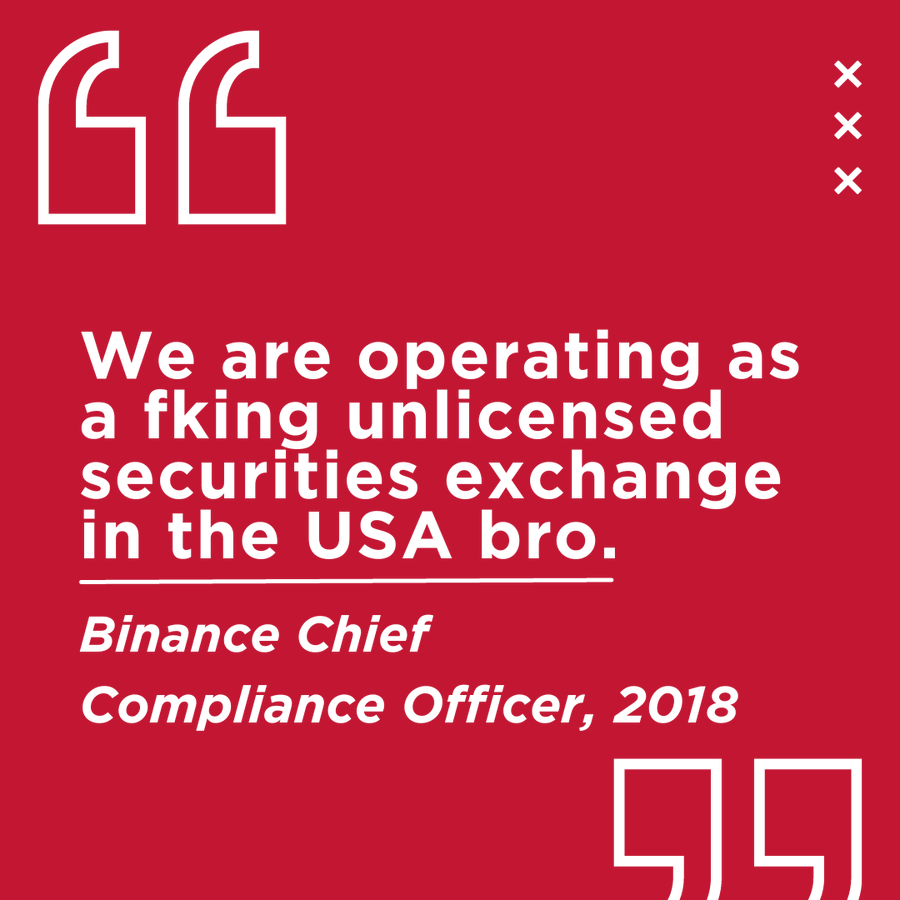 SEC Binance'i Ücretlendiriyor