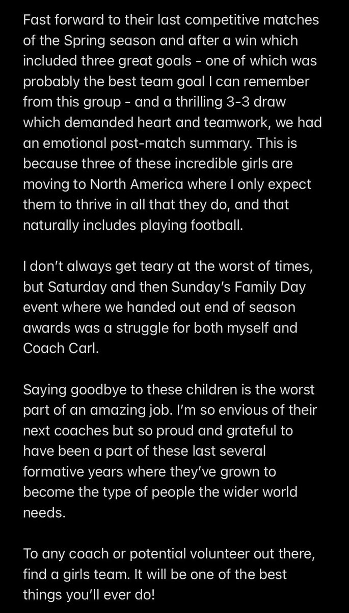 gino1987's tweet photo. Football needs more girls and those that coach them will enjoy every minute if this group is anything to go by! https://t.co/Z4ALWOW8fZ