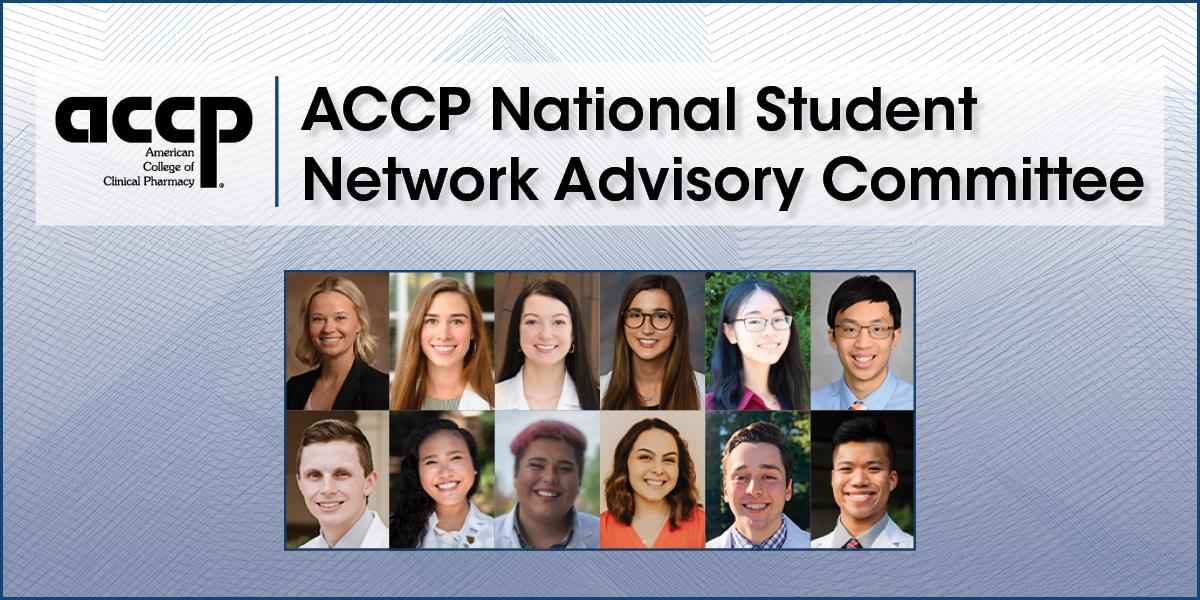 ACCP National Student Network Advisory Committee Applications are due June 15! Want more information? Click here: ow.ly/7a5J50OmSQM