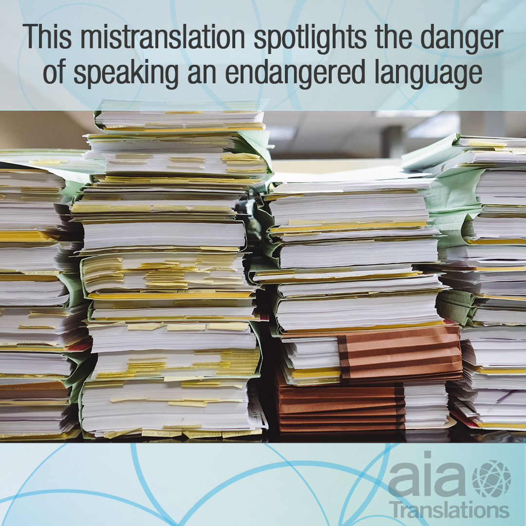 This mistranslation spotlights the danger of speaking an endangered language
aiatranslations.com/post/this-mist…