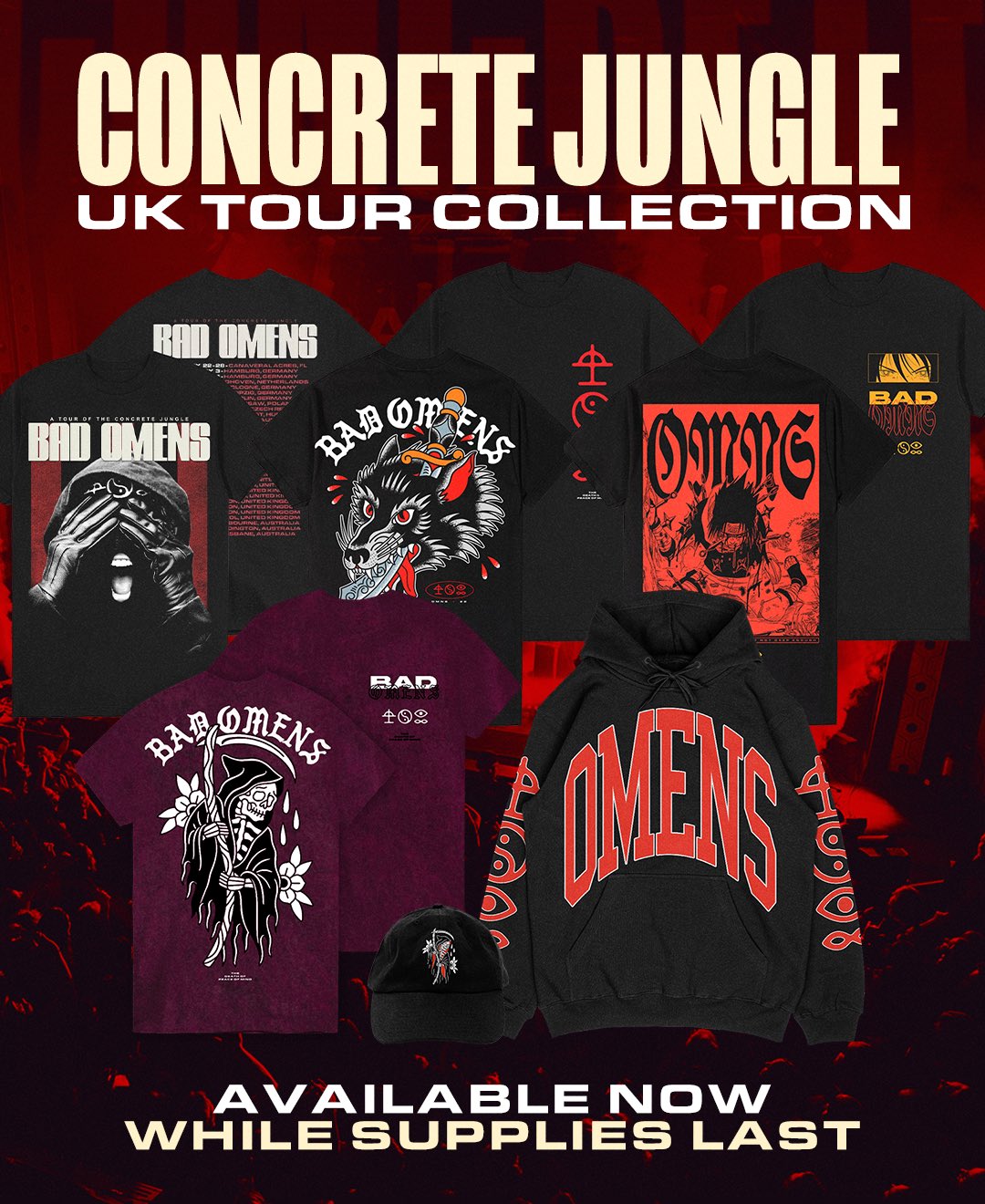 Bad Omens Goodbye, Friend Tour VIPグッズ