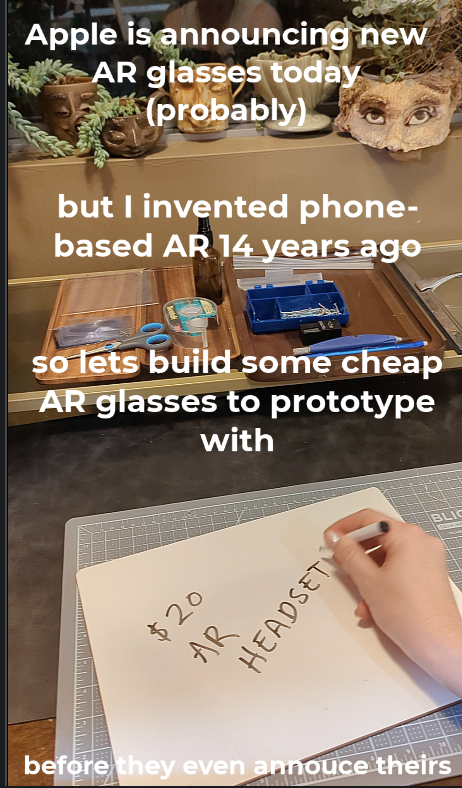 GalaxyKate's tweet photo. https://t.co/wCkzu8eajd
Apple is (probably) announcing an AR headset in 5 minutes

but
... FIRST!!!!! https://t.co/afyFKazPBl