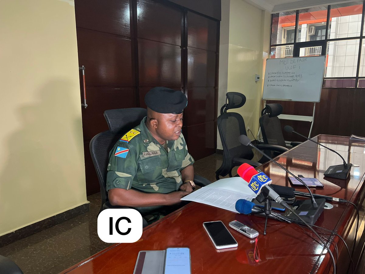<a href="/Urgent/">Urgent</a>.Tous les communiqués d'ensemble pr la République de <a href="/moise_katumbi/">Moise Katumbi</a> étaient d'abord envoyés à Kigali avant sa mise en œuvre en public.D'où complicité entre <a href="/moise_katumbi/">Moise Katumbi</a> et KAGAME pr déstabiliser l pouvoir en place.Dieu d Fatshi existe

Service de renseignement militaire.
