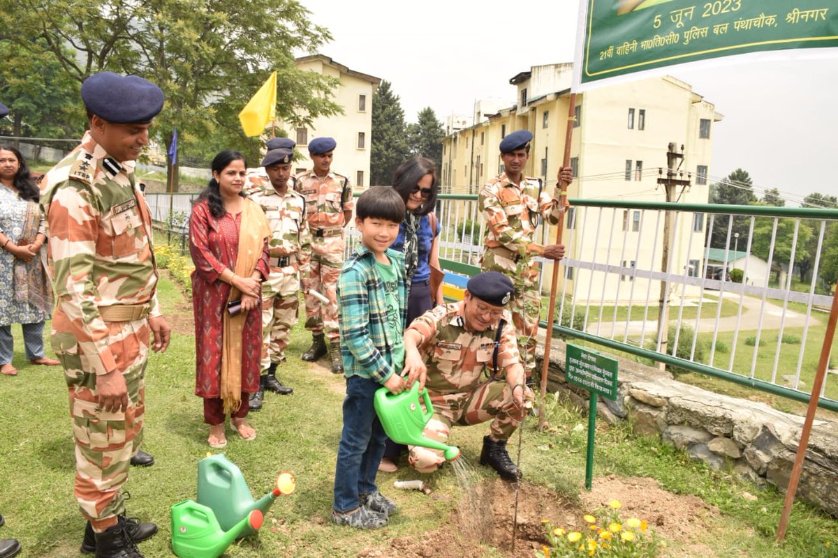 ITBP On Twitter World Environment Day Pledge Followed By Plantation itbp-on-twitter-world-environment-day-pledge-followed-by-plantation