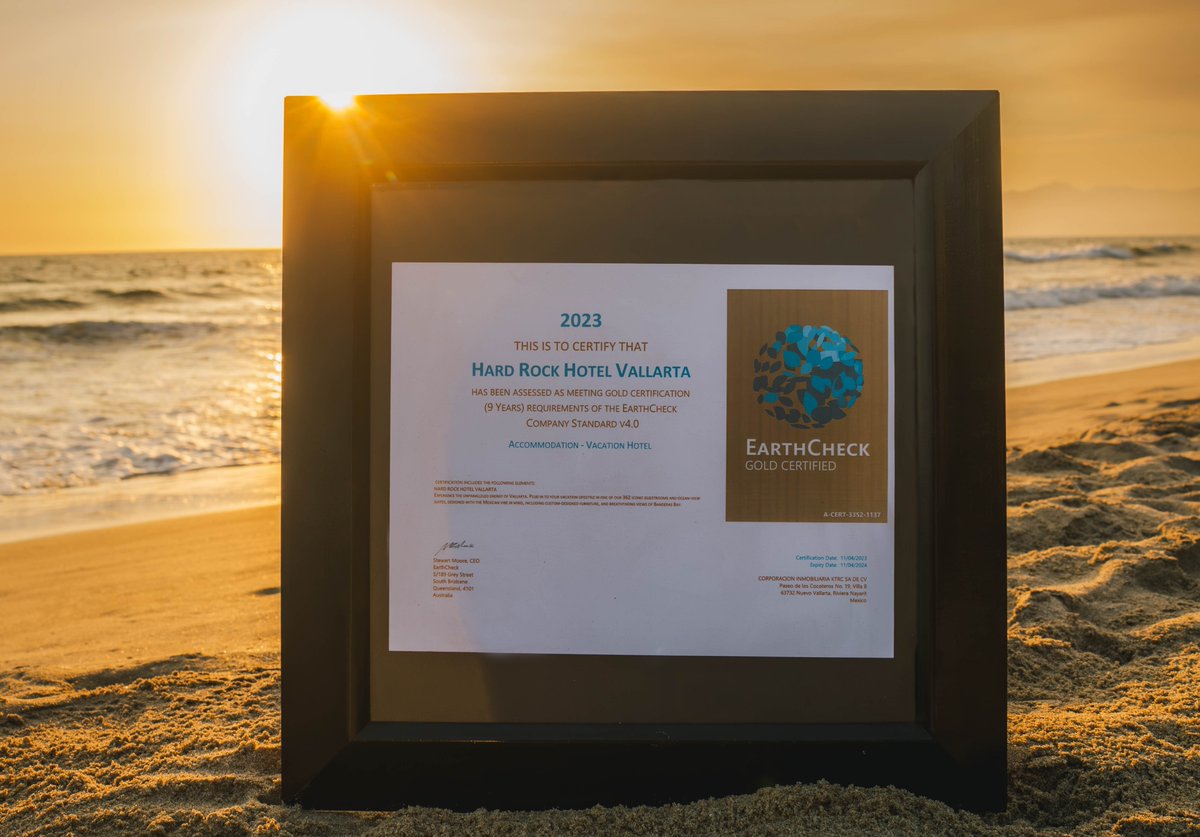 Our team is so proud to have been recognized under Gold Status by Earth Check for the tenth consecutive year! Thank you to the amazing guests who have helped take care of our beautiful destination