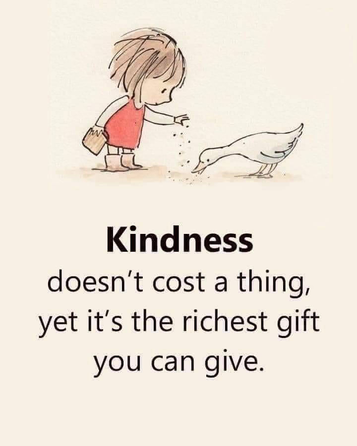 Kindness counts! 🧡