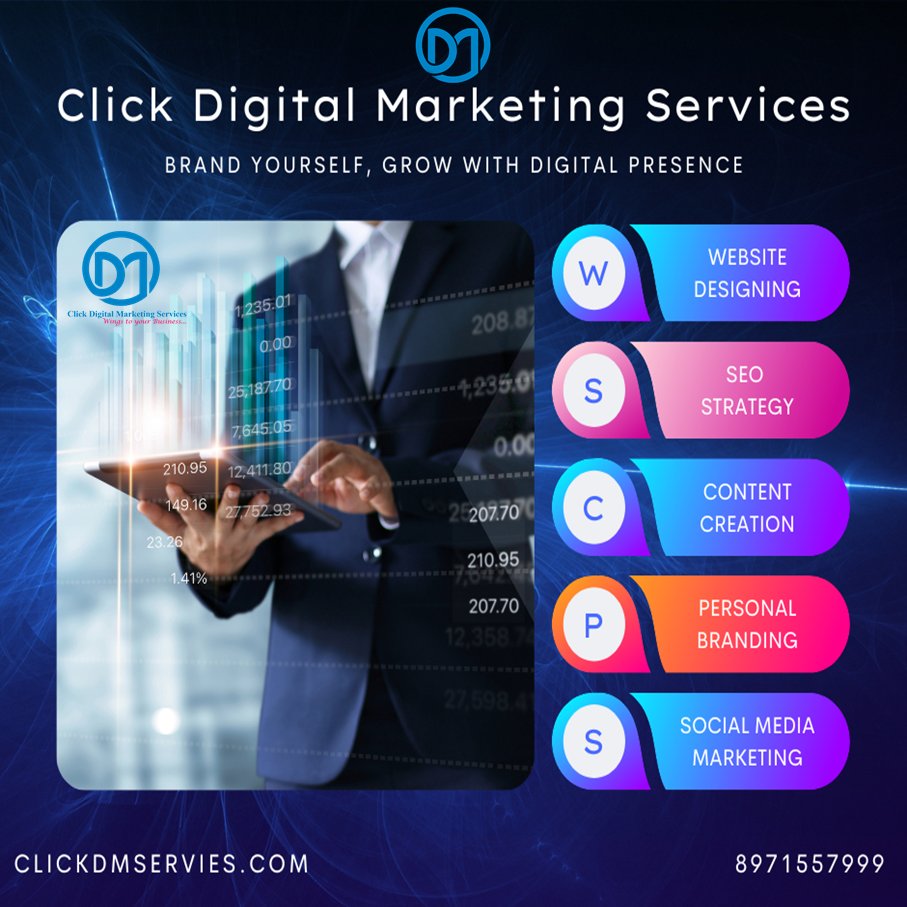 ClickDMService's tweet photo. Introducing Click Digital Marketing Services! 📣 Hello, We are thrilled to announce the Click Digital Marketing Services, your go-to destination for all your digital marketing needs.�
#ClickDigitalMarketing #CDMS #digitalmarketingservices #clickdmservices https://t.co/JQncBpmd9s