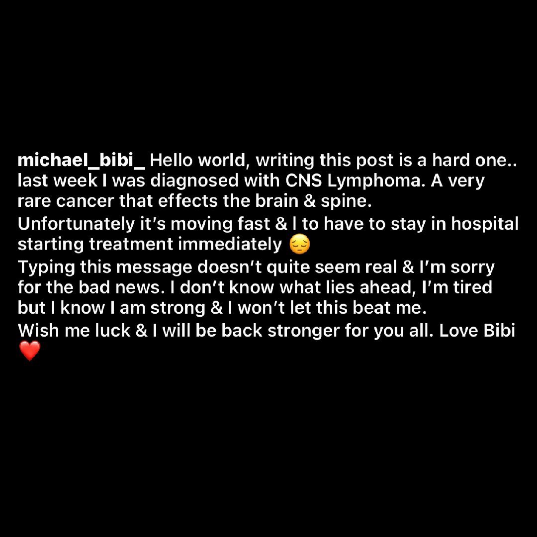 arcmusicfest's tweet photo. tough news today..

wishing you a speedy recovery @MichaelBibi1 https://t.co/uf6NA9Xr5M