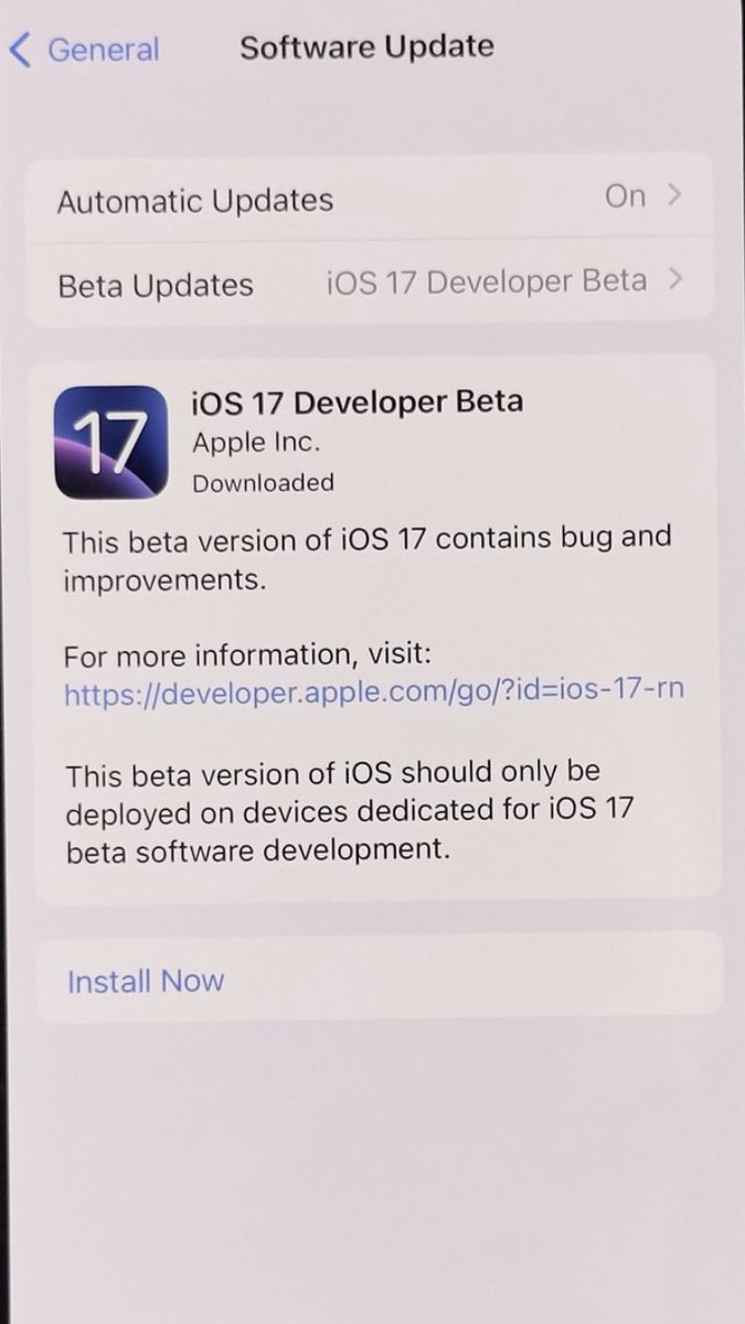 Chhotu7408's tweet image. #iOS17 #ios17 #ios17beta