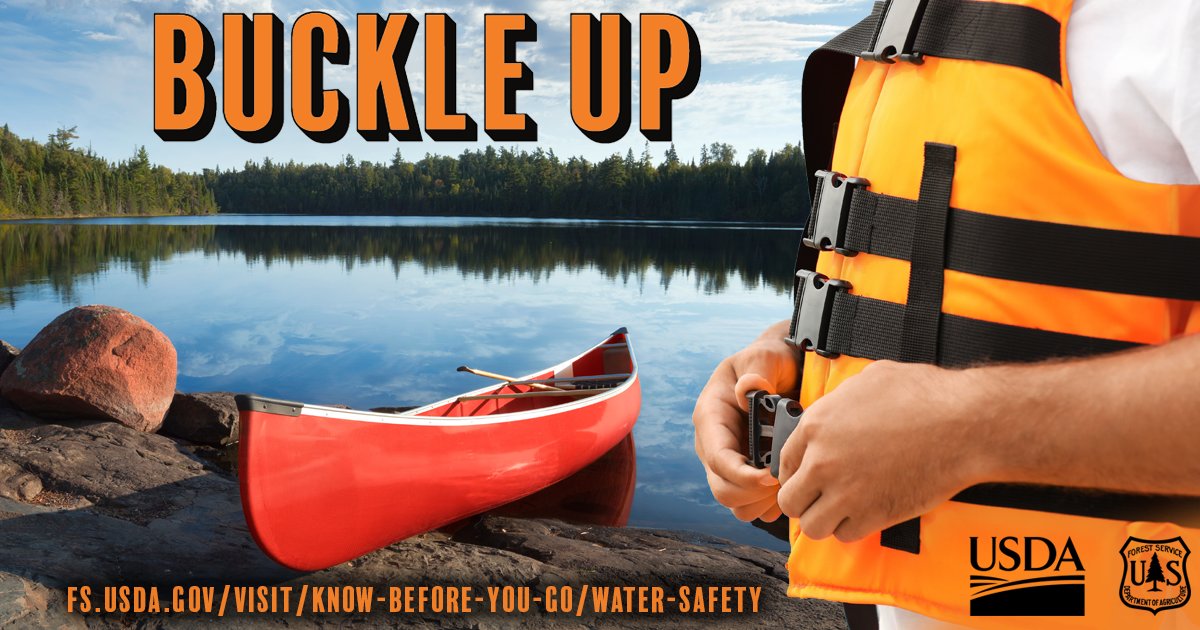 ChequamegonNicolet National Forest on Twitter "Remember Lifevests