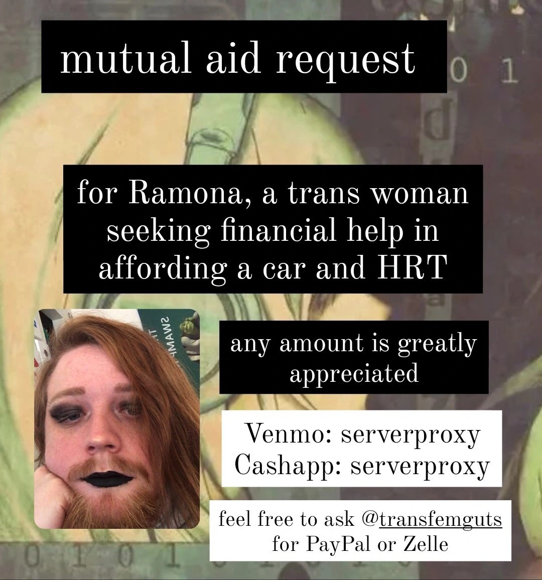faeorb's tweet photo. please share around and help out a very dear friend of deet's!!! https://t.co/ocIHCO1bmX