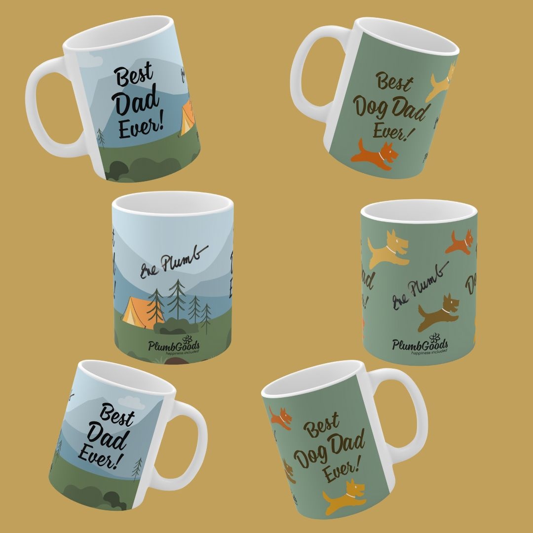 He's the best Dad! He's the best Dog Dad!
A mug will remind him of your love.
Order soon!

plumbgoods.tv

#dad #fathersday #father #camping #forest #family #holiday #plumbgoods #eveplumb #daisy #happinessincluded #janbrady