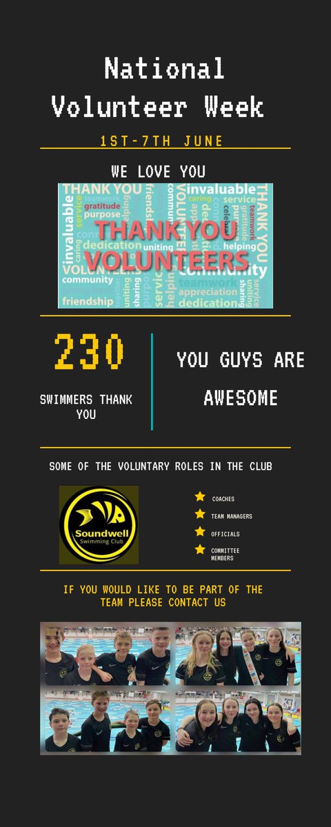 Massive thank you to all of the volunteers who help at the club. Without you’re tireless efforts we would not be able to run. You guys are awesome!  #oneclubonefamily