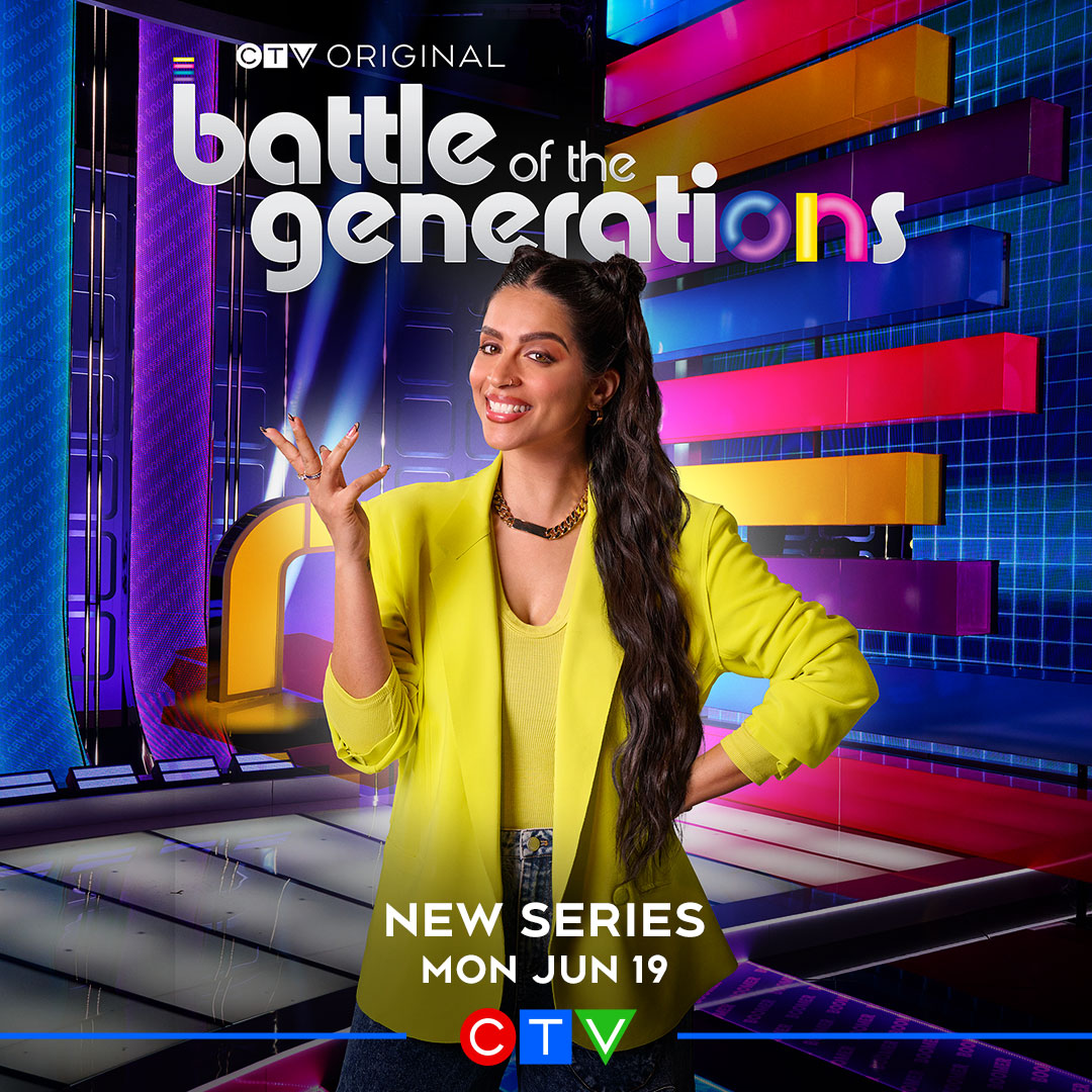 Get ready for the ultimate trivia showdown that's been generations in the making 💪 @Lilly hosts the all new series #BattleOfTheGenerations, premiering Mon Jun 19 on @CTV🥇