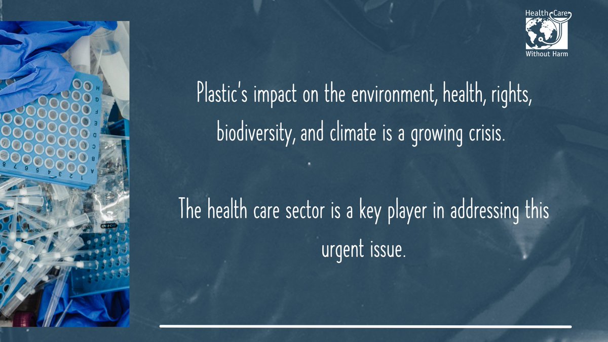 HCWHGlobal's tweet photo. 🌍⚕️Plastics are one of the most severe environmental pollutants

The health sector is a huge consumer of plastics and a significant contributor to the plastic waste crisis

It's time for a values-based approach to address this crisis

#WorldEnvironmentDay2023 https://t.co/jqOtGtKnT6
