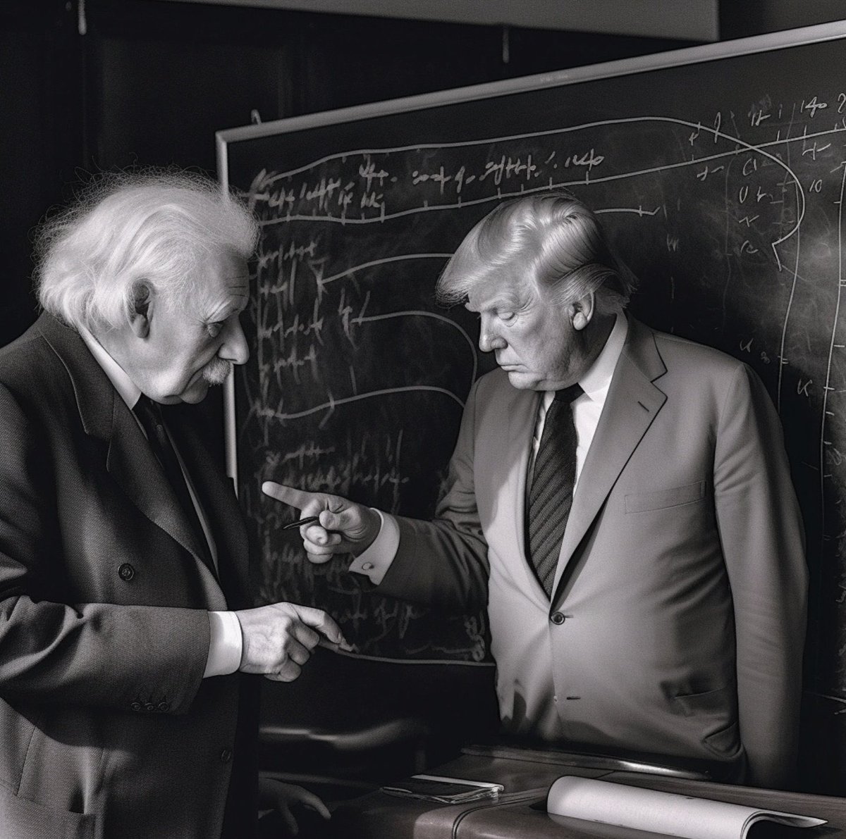 RT @NickAdamsinUSA: One of the most brilliant men in world history and Albert Einstein. https://t.co/SfOfiPefgJ