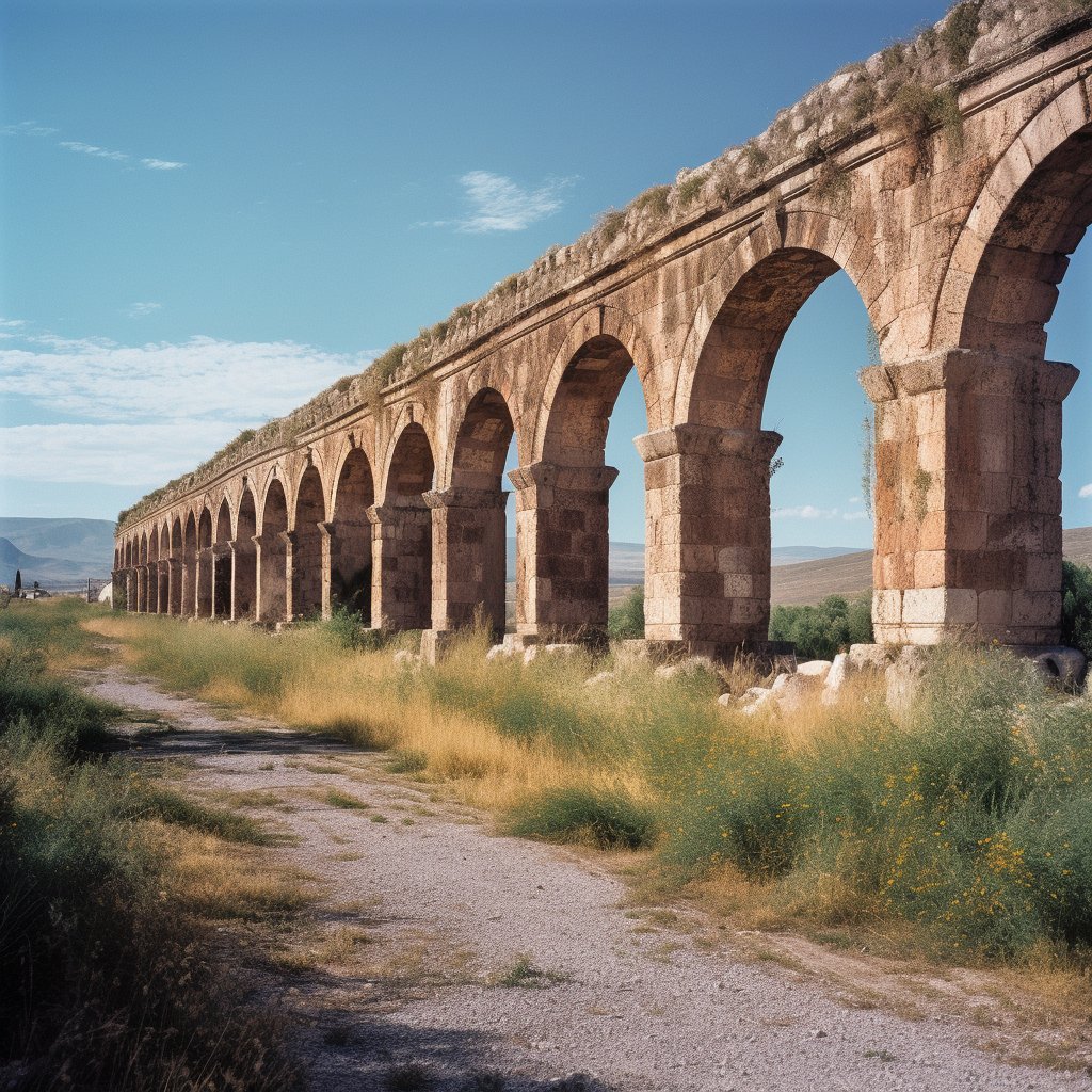 History____Geek's tweet photo. 🚰 The ancient Romans built impressive aqueducts to transport water to their cities and towns. The Aqua Claudia, the longest aqueduct in the Roman Empire, stretched for over 45 miles and supplied water to Rome. 🌊 🏛️

#AncientRome #Aqueducts #Engineering https://t.co/NqREOB692l