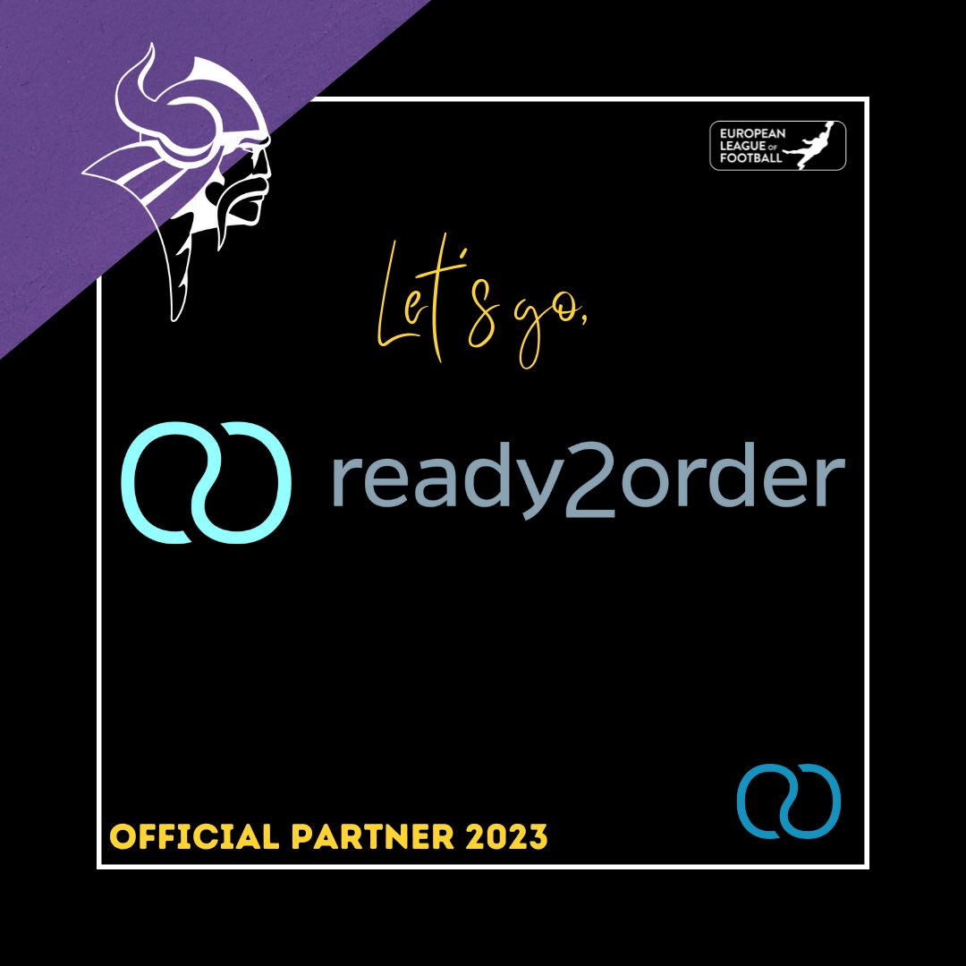 #PurpleReign X #Ready2Order 

Mit allem, was wichtig ist, für Handel, Dienstleistung und Gastro. Für alle Geräte und zu 100% finanzamtkonform! - Das ist <a href="/Ready2orderGmbh/">ready2order</a>, unser Official Partner in der <a href="/ELF_Official/">European League of Football</a> Season 2023. 

#PurpleReign #OfficialPartner #ViennaVikings