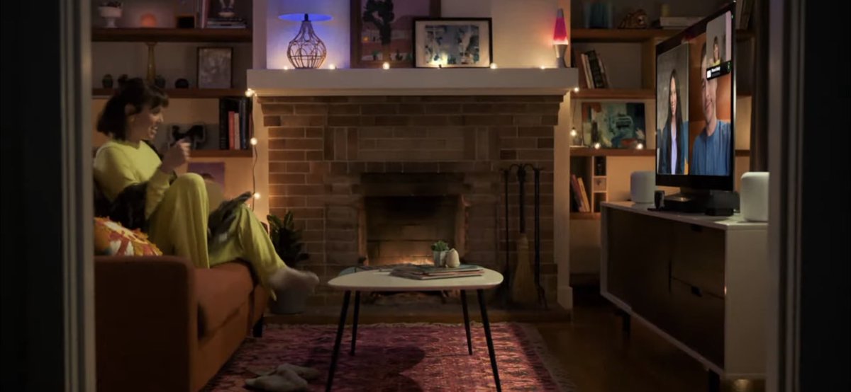 ceemeagain's tweet image. #facetime บน #tvos ใหม่คือการเปลี่ยนทีวีให้วีดีโอคอลโดยไม่ต้องซื้อกล้องติด แค่ใช้ไอโฟน ชอบเลยอ่ะ #WWDC23