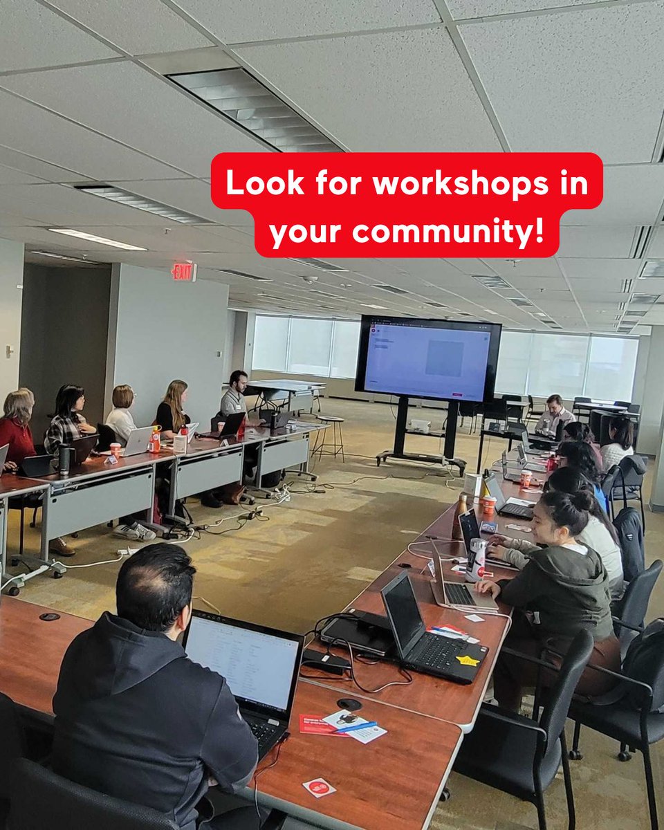 learningcode's tweet image. 👋 Join the (IRL) fun! We’re adding new workshops to our schedule all the time! Make sure you keep an eye out for in-person workshops in your community and get coding! (Bonus: they have snacks). canadalearningcode.ca/experiences #ladieslearningcode
