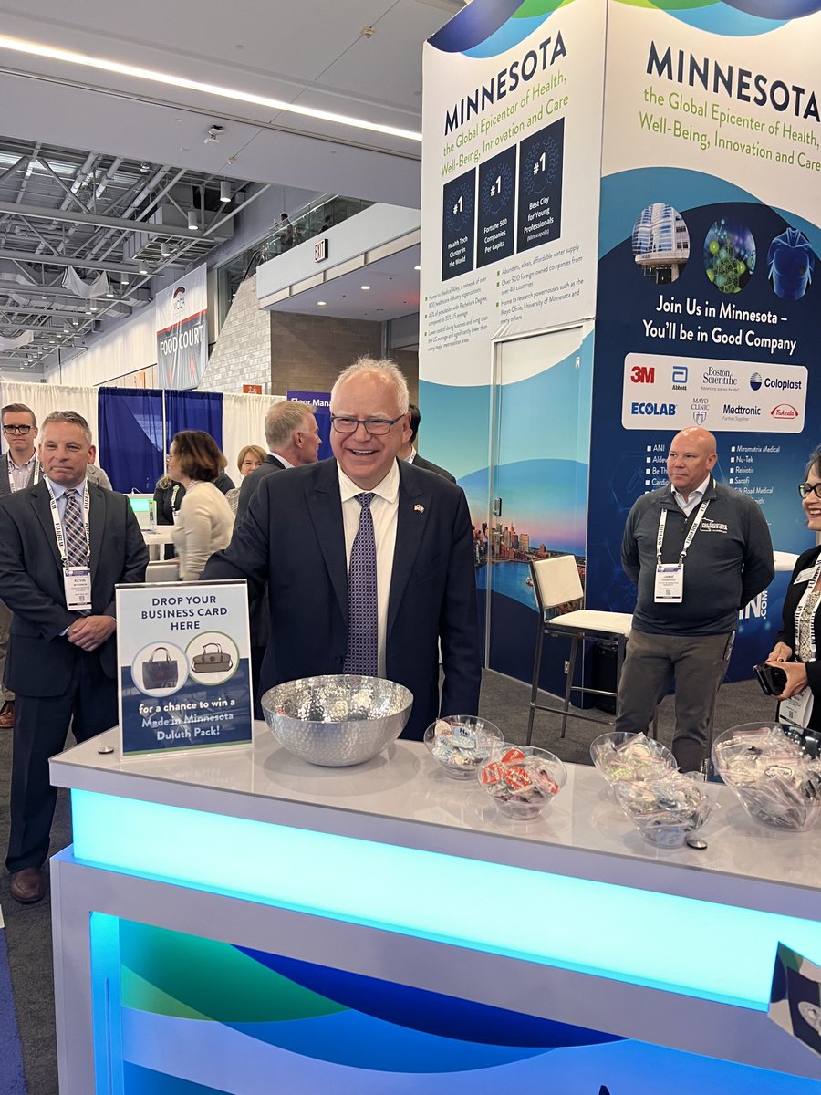 Patrick Seeb (@patrickseeb) on Twitter photo Look who’s staffing the Minnesota booth @biointernational #bio2023 @bio2023 Come say hello to <a href="/GovTimWalz/">Governor Tim Walz</a> at booth 2485. <a href="/mndeed/">MN DEED</a> <a href="/DMCMN/">Destination Medical Center EDA</a> <a href="/bloomingtonmn/">Bloomington, MN</a> <a href="/UMRochester/">UMRochester</a> @MAMortensonCo Look who’s staffing the Minnesota booth @biointernational #bio2023 @bio2023 Come say hello to <a href="/GovTimWalz/">Governor Tim Walz</a> at booth 2485. <a href="/mndeed/">MN DEED</a> <a href="/DMCMN/">Destination Medical Center EDA</a> <a href="/bloomingtonmn/">Bloomington, MN</a> <a href="/UMRochester/">UMRochester</a> @MAMortensonCo