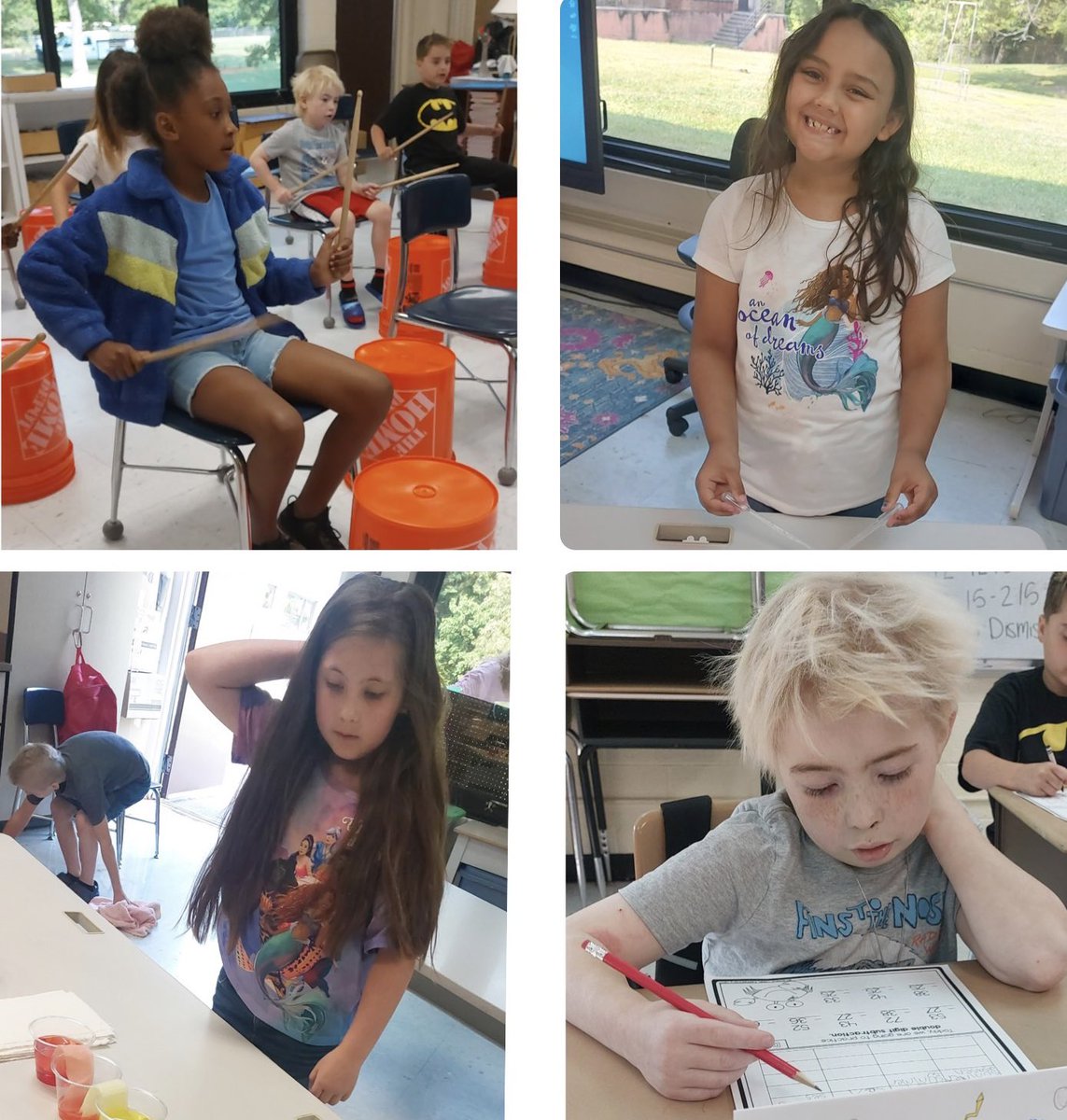 Summer School is off to a great start for these Linden Lions! Thanks to the <a href="/WoodlandHawks/">Woodland Elementary</a> for hosting us! <a href="/ORSchools/">Oak Ridge Schools</a>
