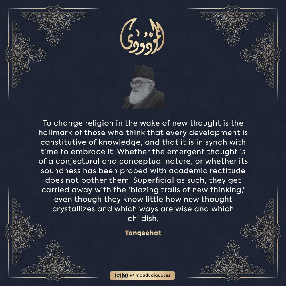 MaududiQ's tweet photo. #Maududi #MaududiEnglish #Maududi_English #maududi_thereformer #quranandsunnah #islamthewayoflife #islamforeveryone #solution #contemporary #modern #Progressives #tanqeehat #religion https://t.co/UoVoGirdAl