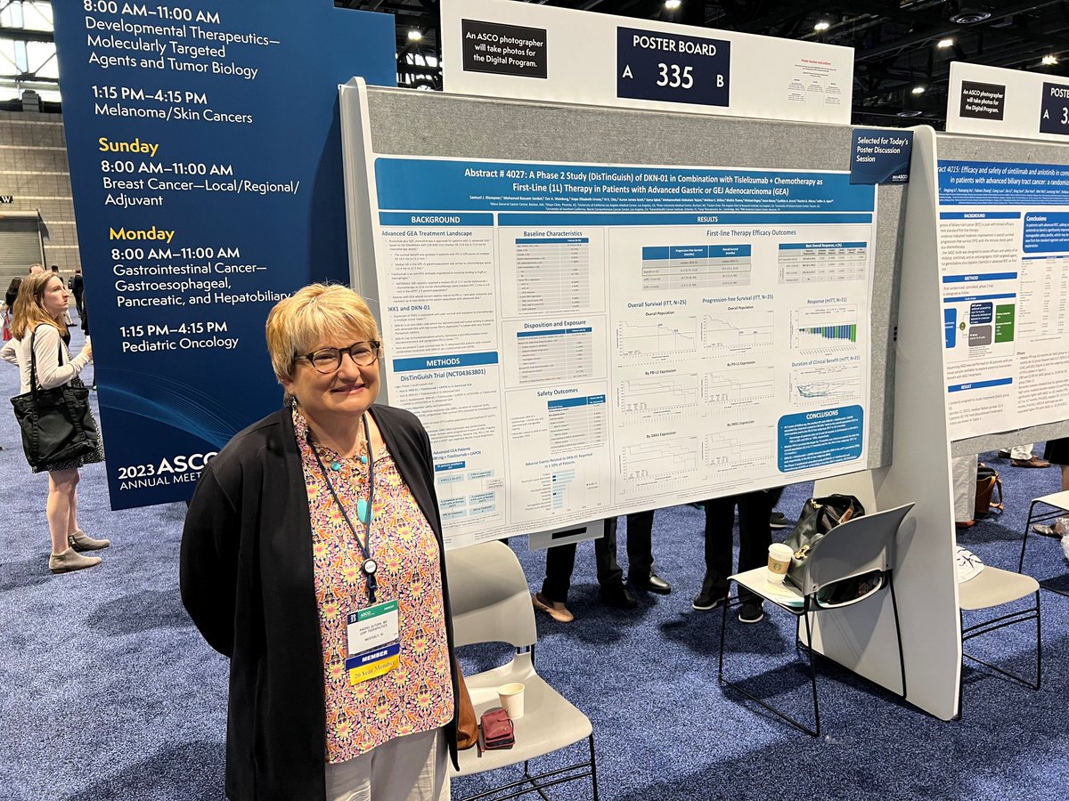 Leap Therapeutics on Twitter "Today at ASCO2023, updated data from