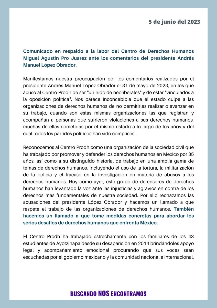 Brigada Buscándol@s tweet media