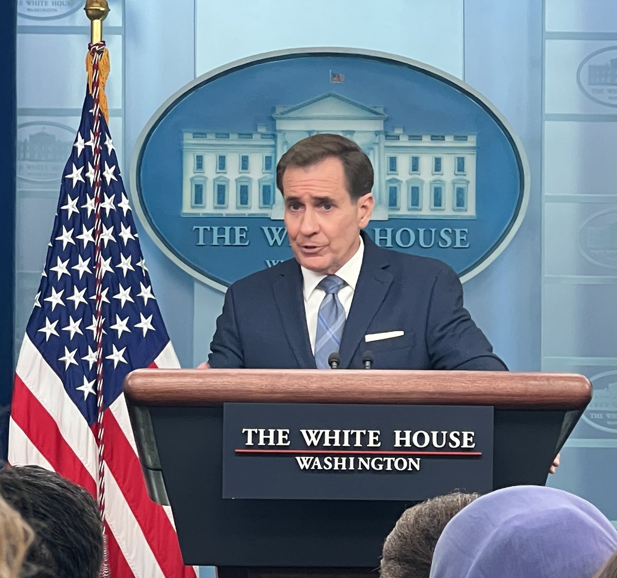 NSC’s John Kirby says China’s recent military intercepts are part of a pattern of increasingly aggressive behavior.