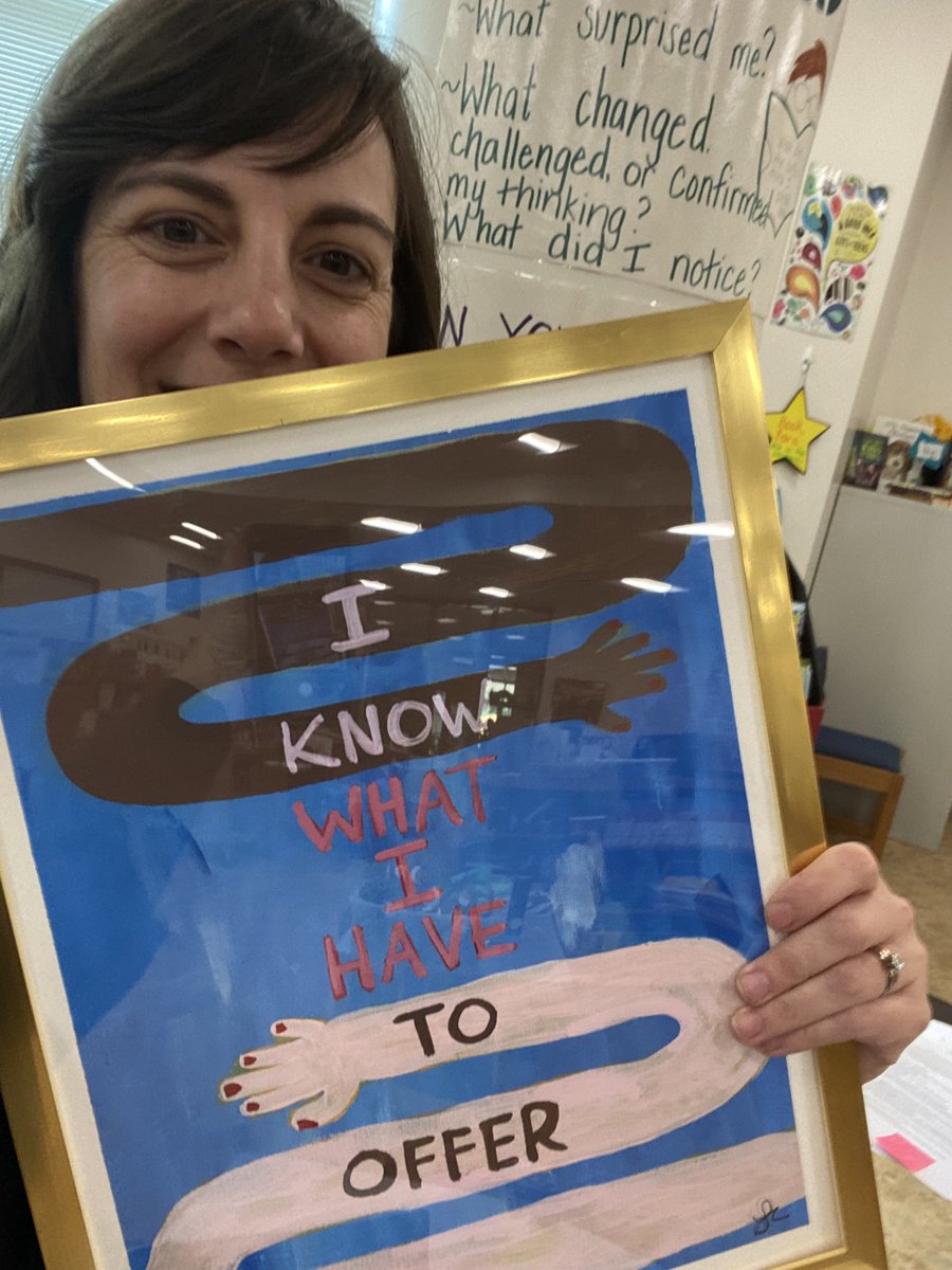AlexisHMagill's tweet photo. A very special person made and gifted this for me and for my classroom/office/mental break-room. It is perfection! https://t.co/9fAwT9uwH4