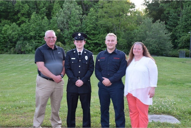 CCTC_CCPS's tweet photo. Congratulations to Jack Bacorn for graduating from the Maryland Fire and Rescue Institute, a CCPS CTE program of study. https://t.co/FnmIWYJY6S