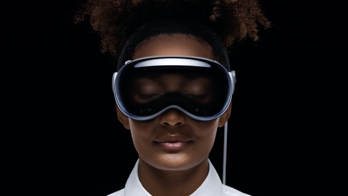 Hipertextual's tweet photo. 🔴 Apple Vision Pro. ¡Una nueva categoría de producto para la compañía! #WWDC23 https://t.co/RVPl8Qvwmn