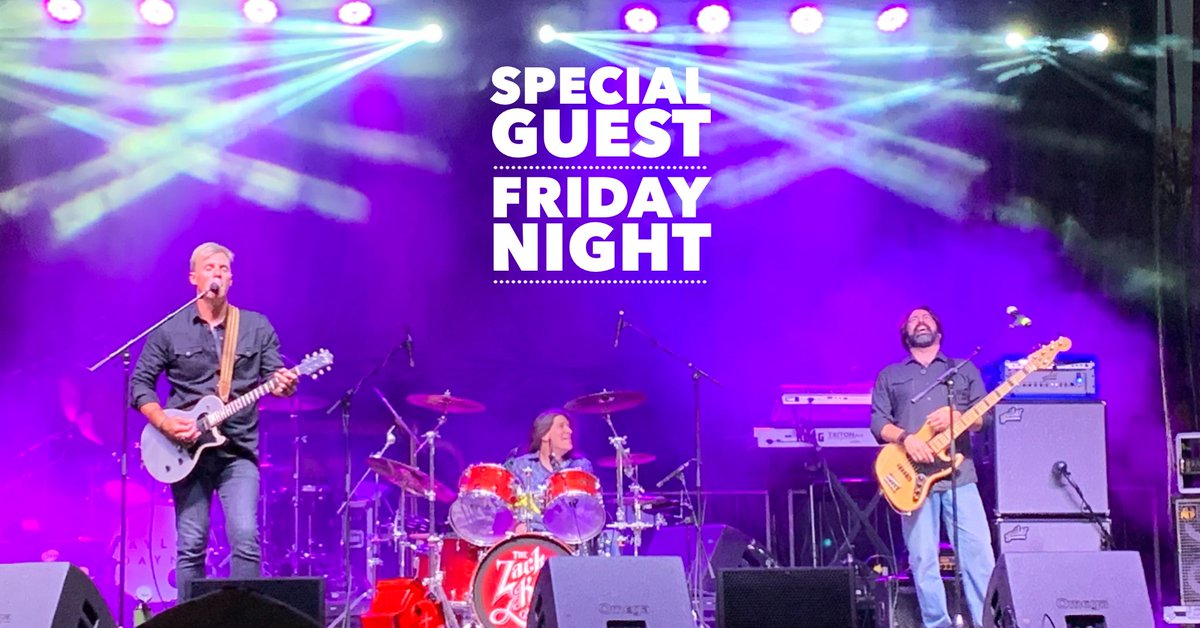 ZackKingBand's tweet photo. FRIDAY NIGHT (7:30pm)

Free Outdoor Concert on Main Street-Grapevine, TX Peace Plaza in front of Harvest Hall (Hotel Vin)!

Very special guest joining us on stage - Don’t miss this!

Bring lawn chairs, friends &amp; family &amp; spend an evening on Main!

Info at https://t.co/8IuPFHApCR https://t.co/okKCMEF11a